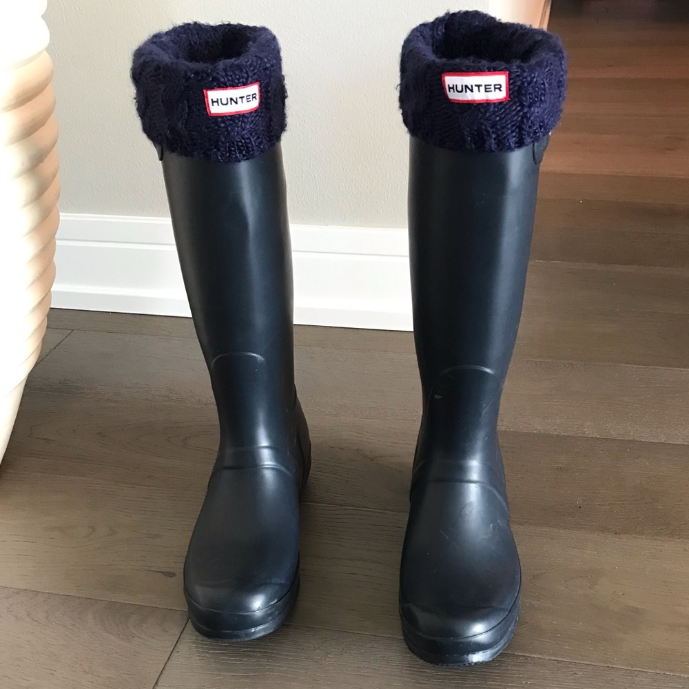 Original Tall Waterproof Rain Boot and Socks/Liner